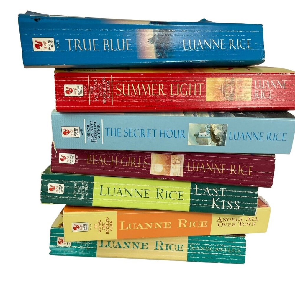 Luanne Rice Romance Love 7 Novels True Blue Paperback u